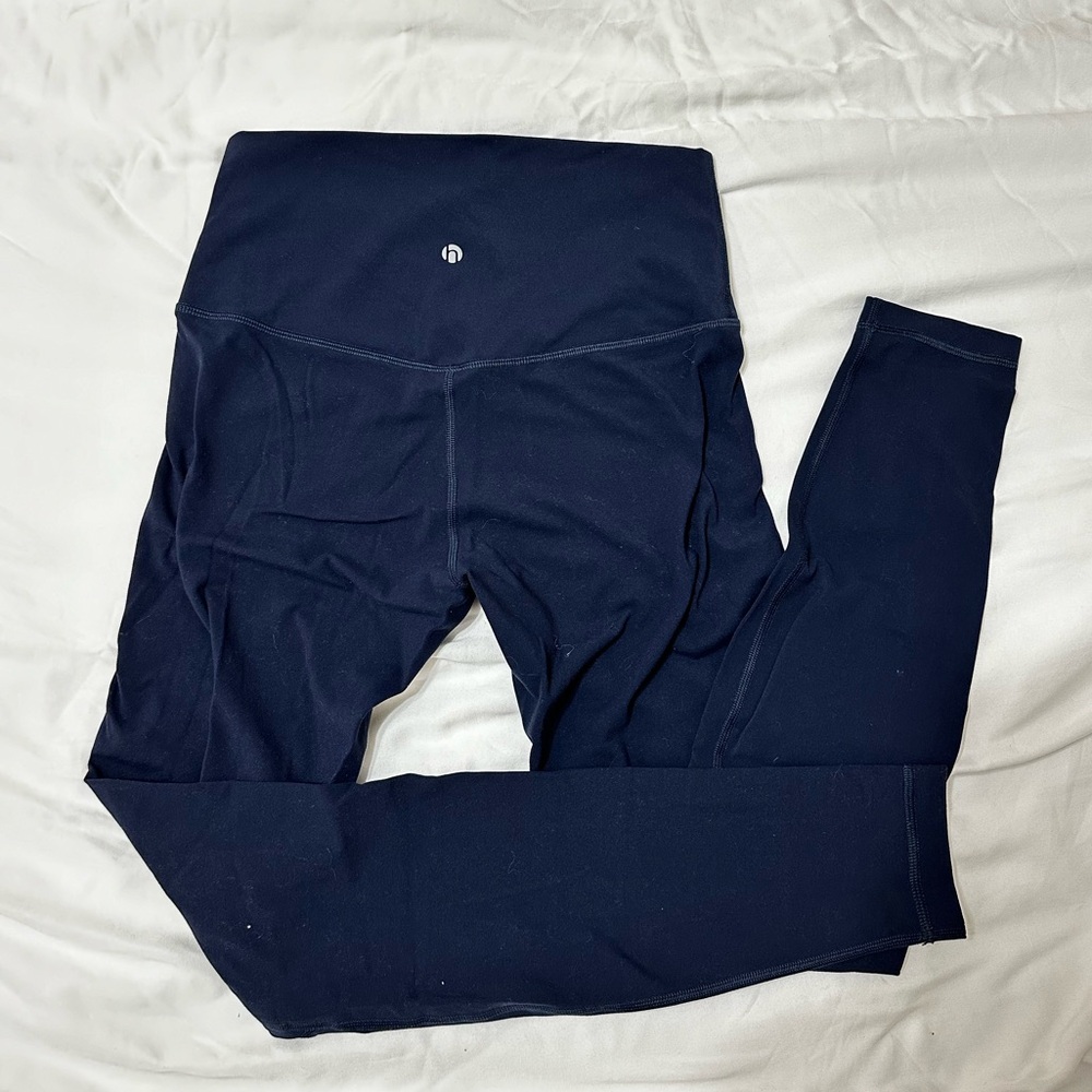 Hey Nuts High Waisted Leggings in True Navy